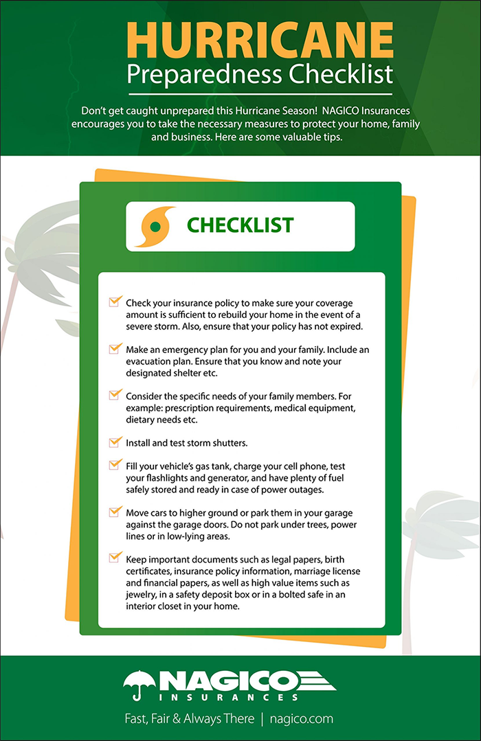 Checklist to Prepare & Protect Your Family/Household in an